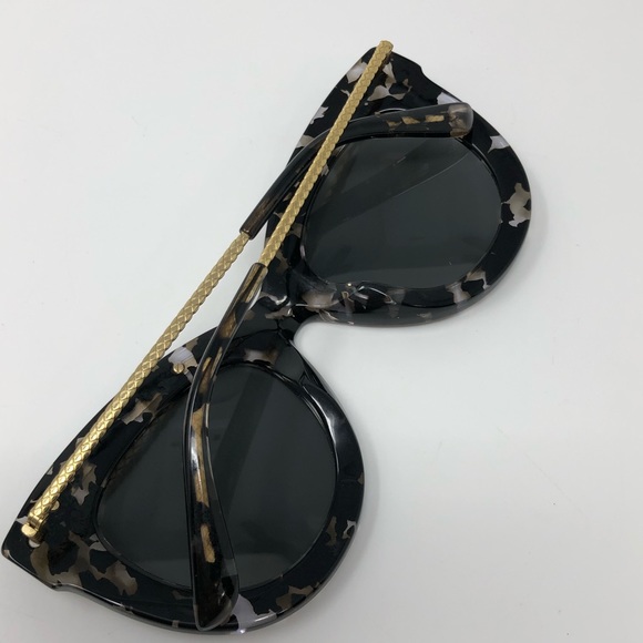 Bottega Veneta Tortoise Cat Eye Sunglasses - Picture 6 of 8